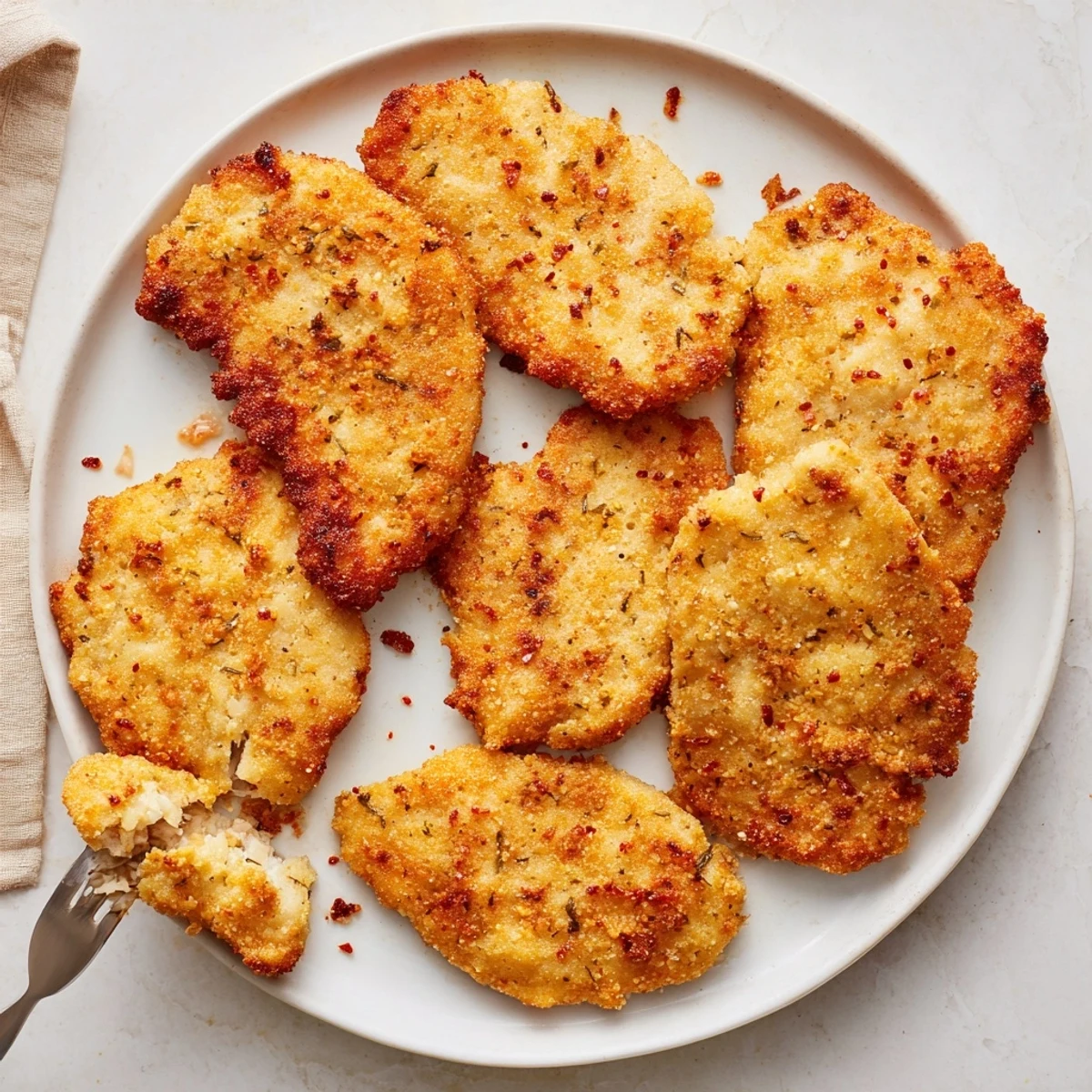 Juicy fried chicken with crunchy jalapeño breading served with cooling ranch dipping sauce
