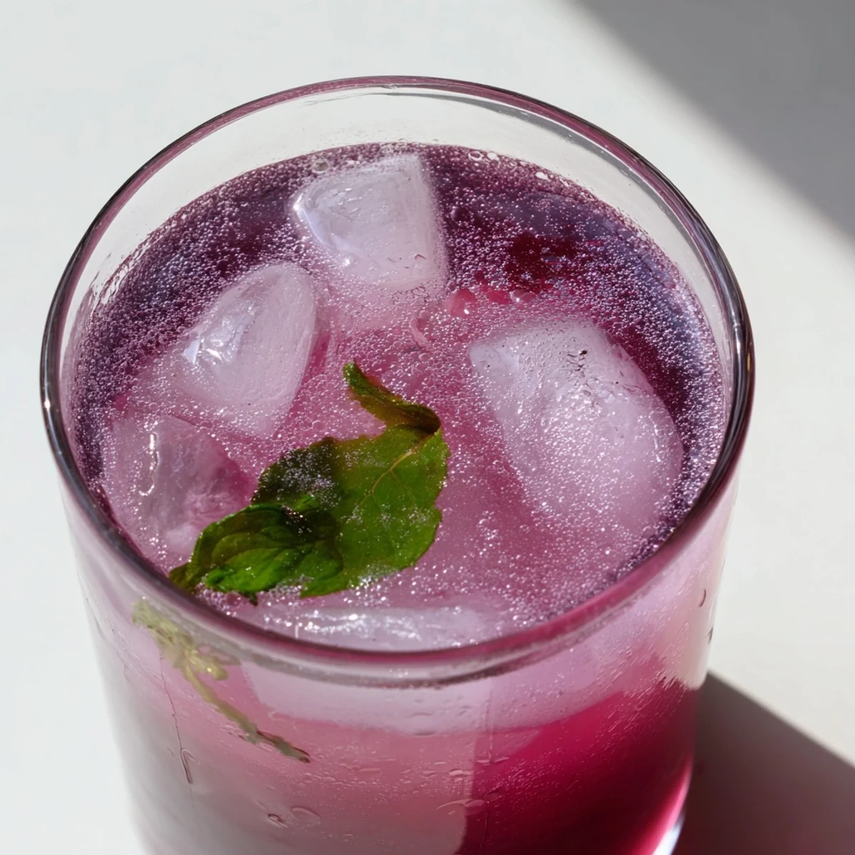 Pitcher of refreshing Grape Agua Fresca served alongside clusters of ripe grapes