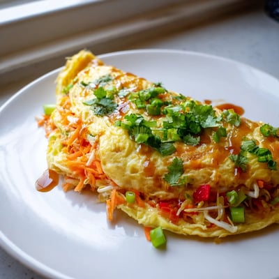 Chinese Vegetable Omelette